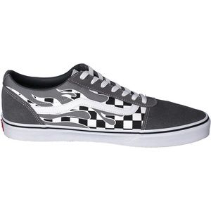 Brand new gray flame Vans